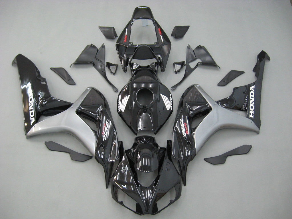 For CBR600RR 2009-2010 Bodywork Fairing Black ABS Injection Molded Plastics Set