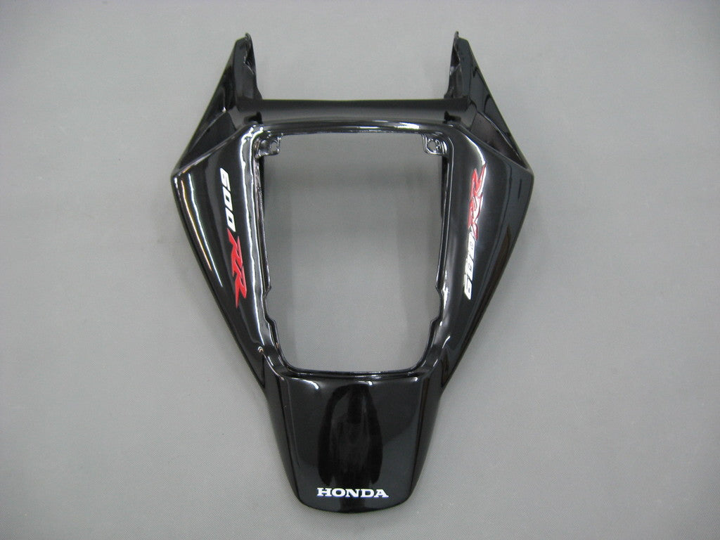 For CBR600RR 2009-2010 Bodywork Fairing Black ABS Injection Molded Plastics Set