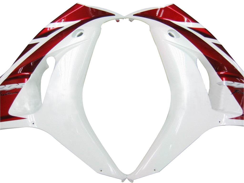 Amotopart Carénages 2006-2007 Honda CBR 1000 Rr White in Red Cerise Honda generic