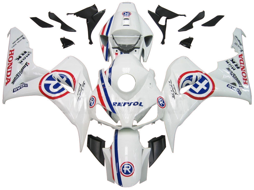 Carénages Amotopart 2006-2007 Honda CBR 1000 RR White Circle R Repsol generic