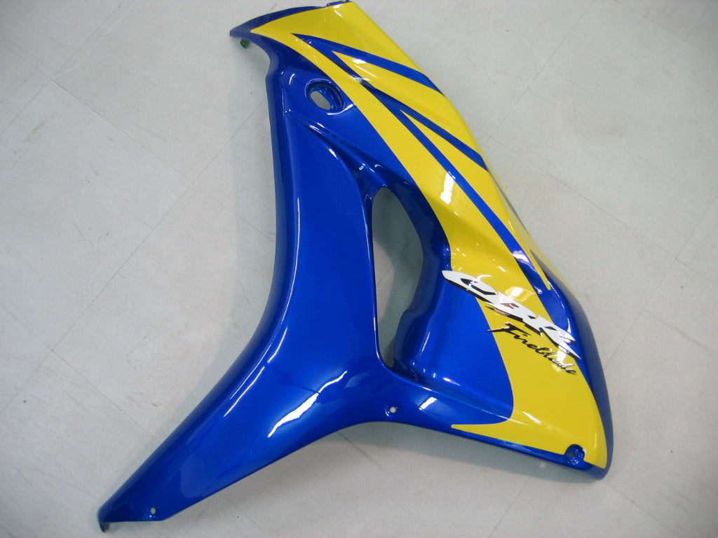 Carénages Amotopart 2006-2007 Honda CBR 1000 RR Bleu Jaune CBR Generic