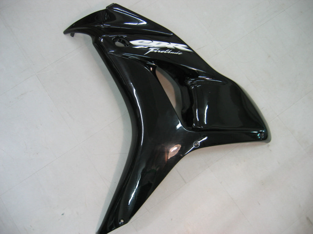 For CBR600RR 2009-2010 Bodywork Fairing Black ABS Injection Molded Plastics Set