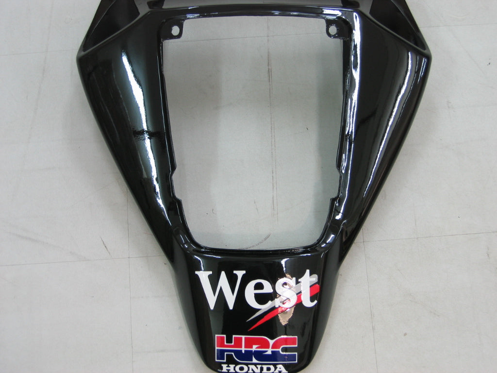 For CBR600RR 2009-2010 Bodywork Fairing Black ABS Injection Molded Plastics Set