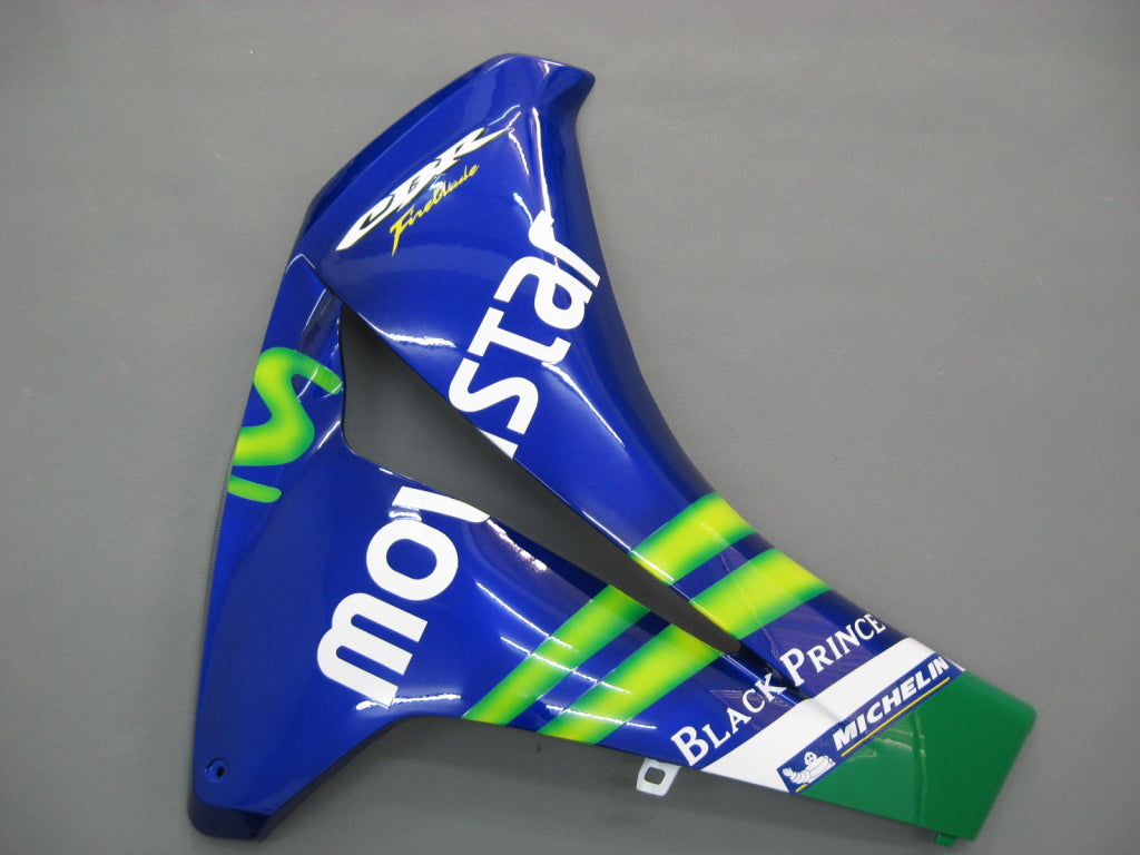 Amotopart Fairing 2008-2011 Honda CBR 1000 RR Sinivihreä Movistar Generic