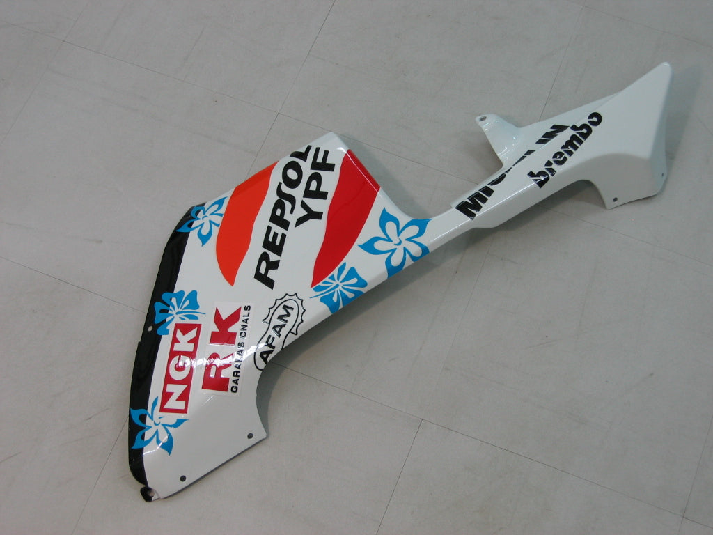 Amotopart za CBR600RR 2003-2004 Multicolor Teles Carenage Carenage ABS plastika, oblikovana z injiciranjem 12 # Generic