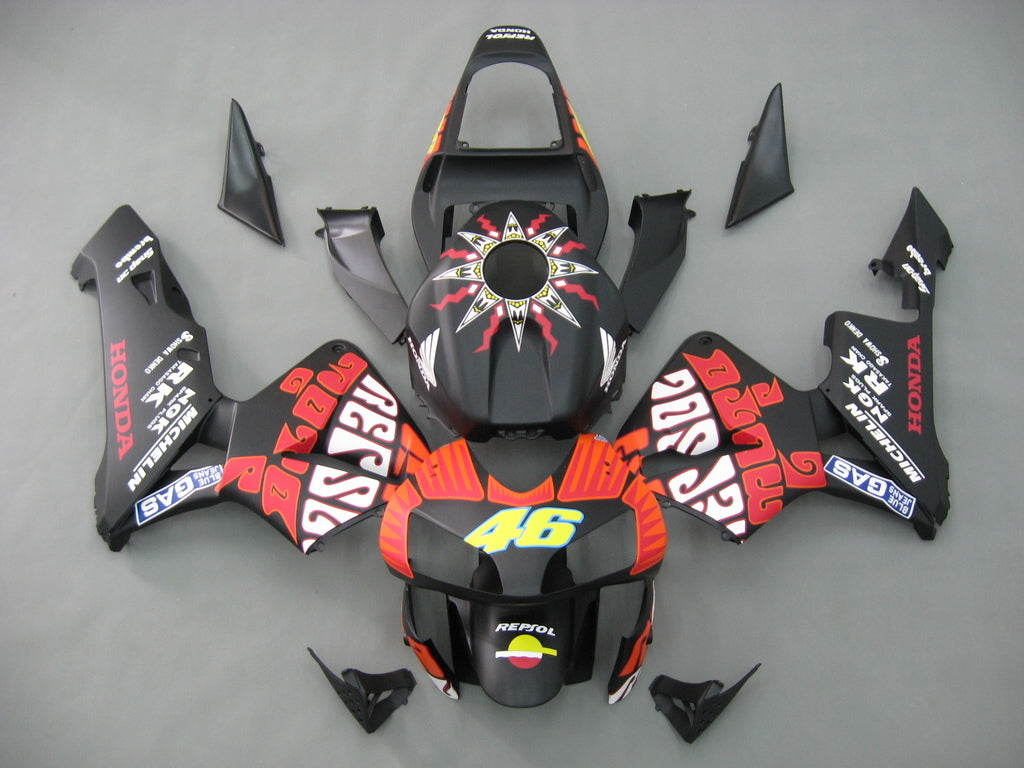 Ranges Amotopart 2003-2004 Honda CBR 600 RR Noir Mat Valentino Rossi Moto Generic