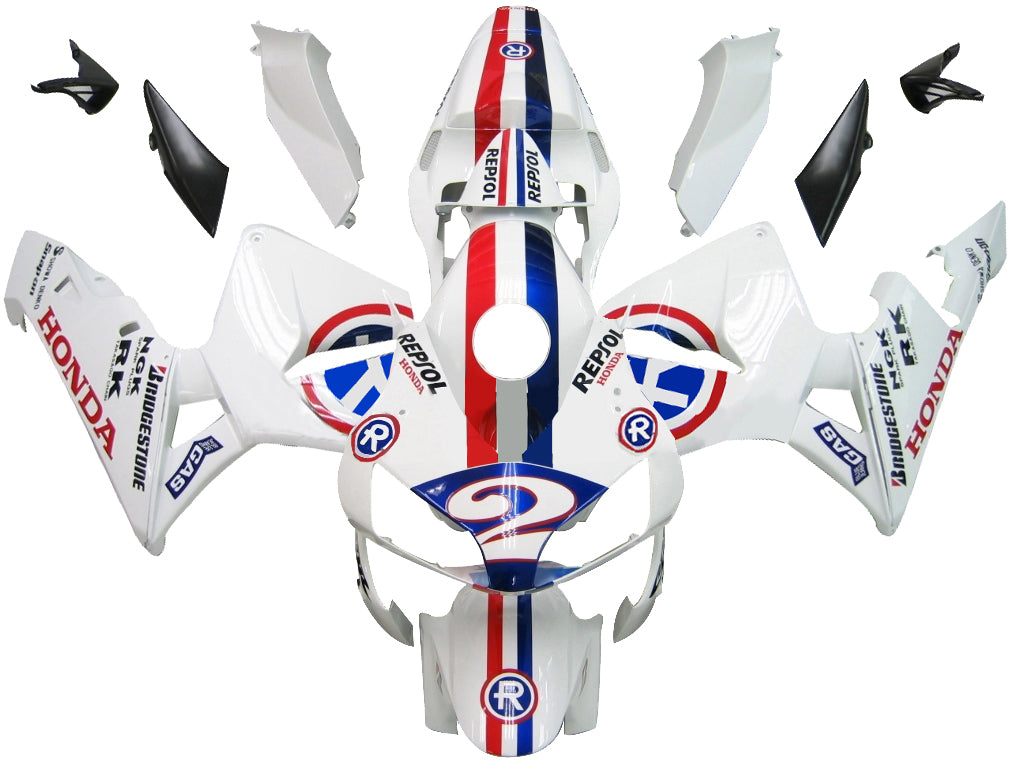 Sobe Amotopart 2003-2004 Honda CBR 600 RR št.2 Blanc Repsol generic