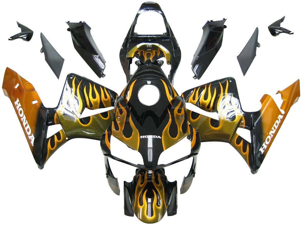 Amotopart dla CBR600RR 2003-2004 wielokolorowa ABS wielokolorowa carrosserie uformowana przez wtrysk z tworzywa sztucznego razem 16 # generic