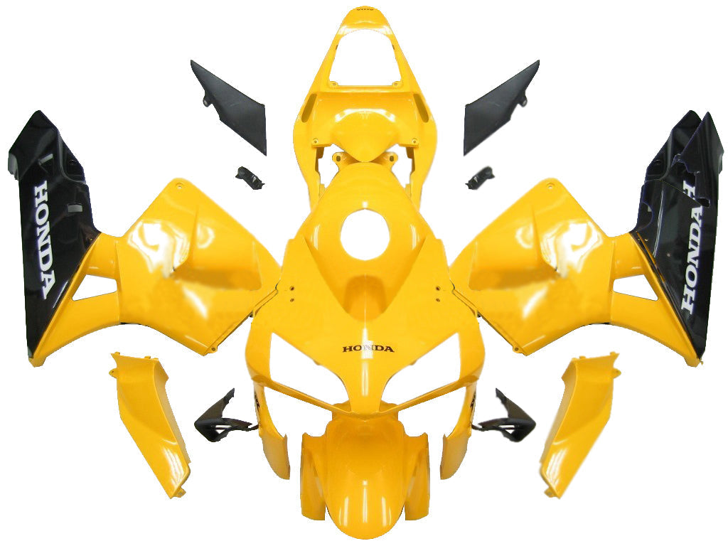 Amotopartin suojat 2003-2004 Honda CBR 600 RR keltainen ja musta Honda Generic