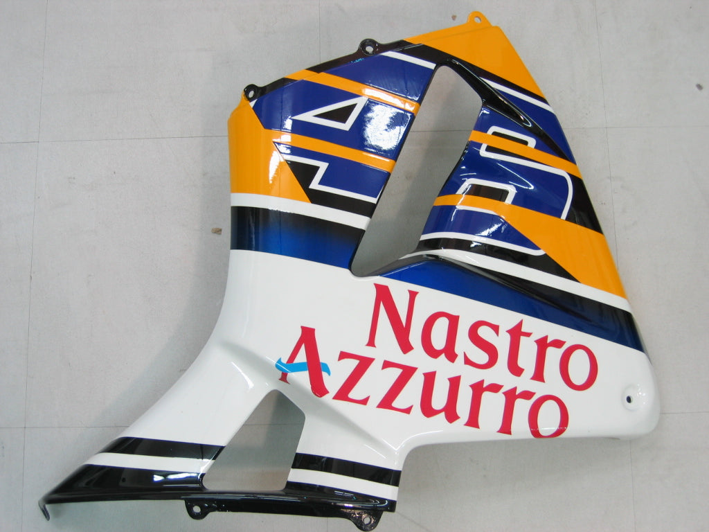Carénages Amotopart 2003-2004 Honda CBR 600 RR Jaune & Bleu No.46 N. Azzurro Generic