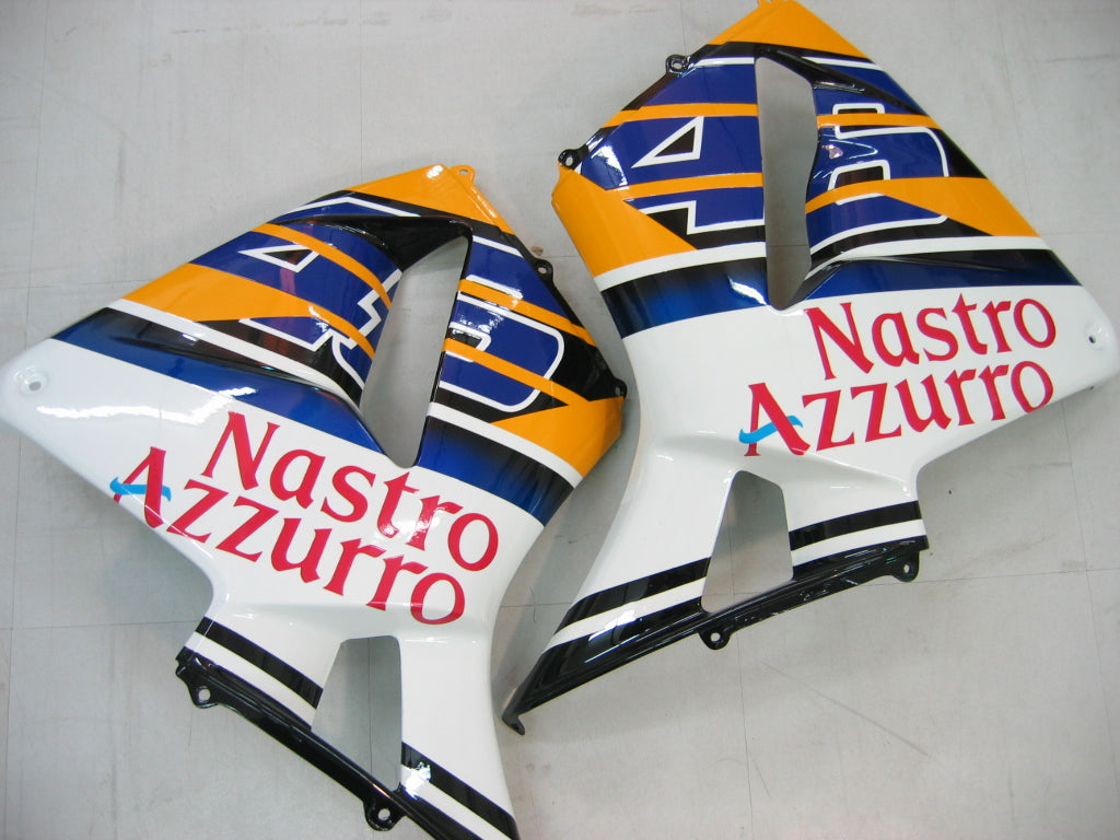 Amotopart Carena 2003-2004 Honda CBR 600 RR Giallo e Blu No.46 N. Azzurro Generico
