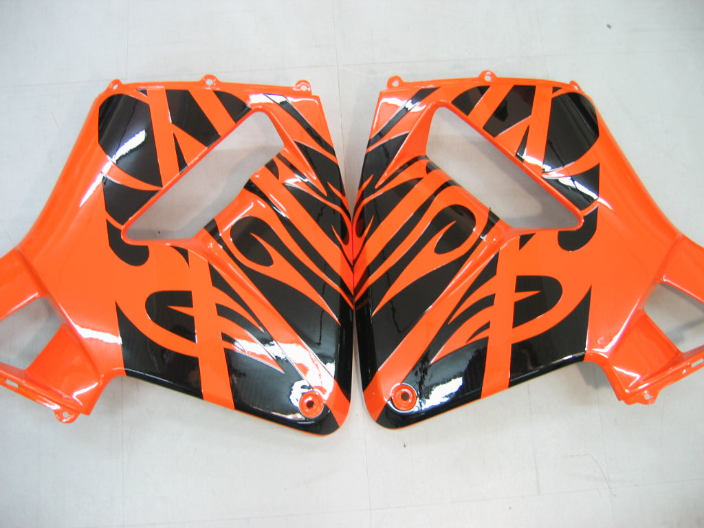 Amotopart Fairing 2003-2004 Honda CBR 600 RR Orange & Black Flame Generic