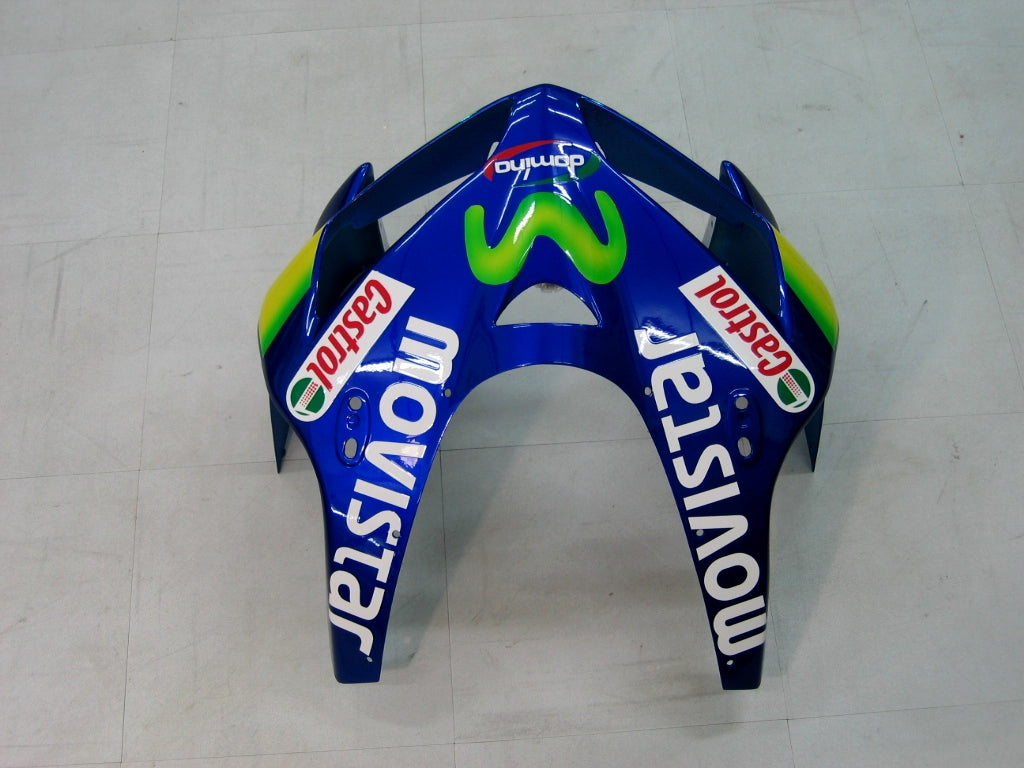 Amotopart Fairing 2005-2006 Honda CBR 600 RR Blue en Vert Movistar generiek