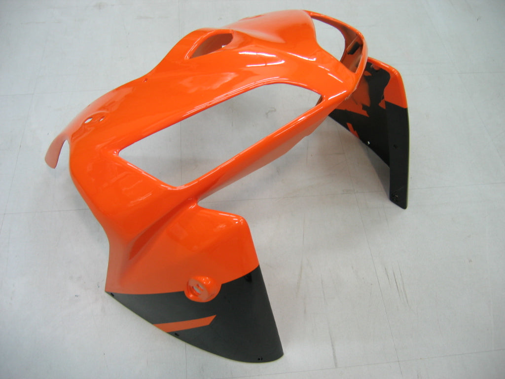 Amotopart Fairing 2005-2006 Honda CBR 600 RR Orange in Black CBR Honda generic