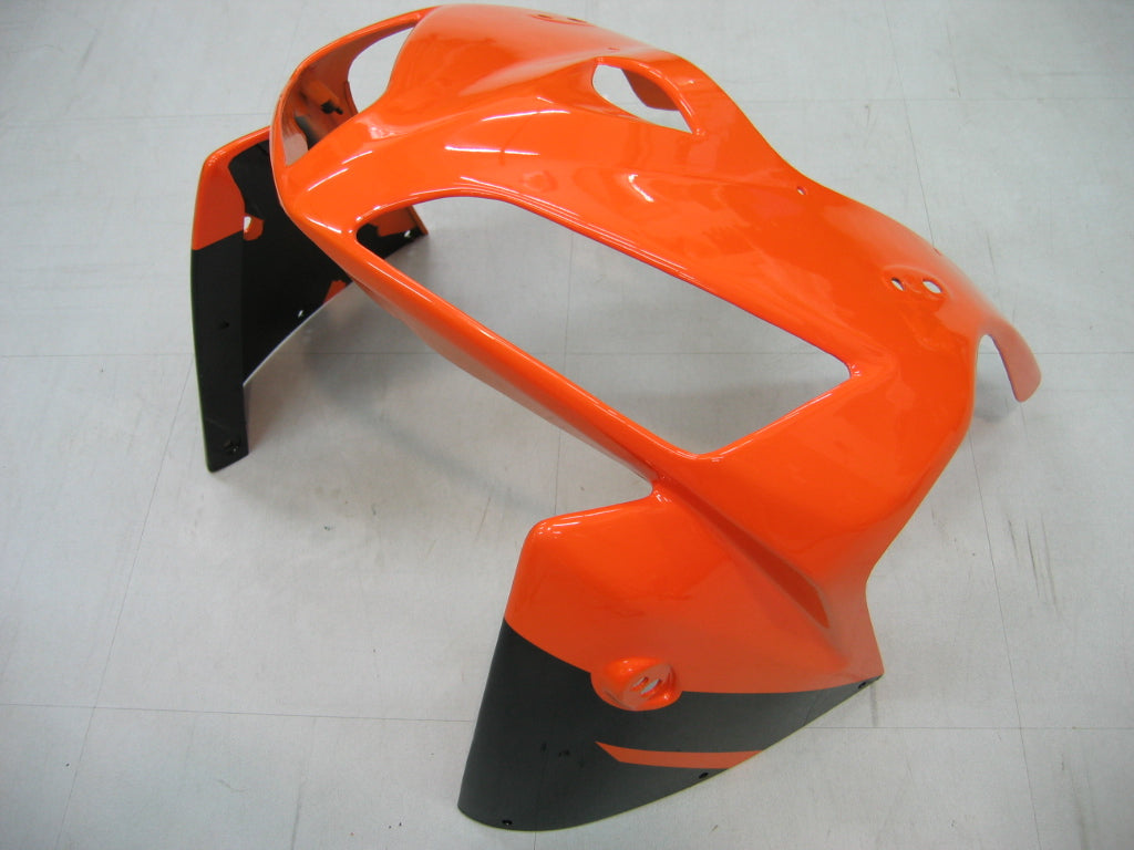 Amotopart Fairing 2005-2006 Honda CBR 600 RR Orange in Black CBR Honda generic