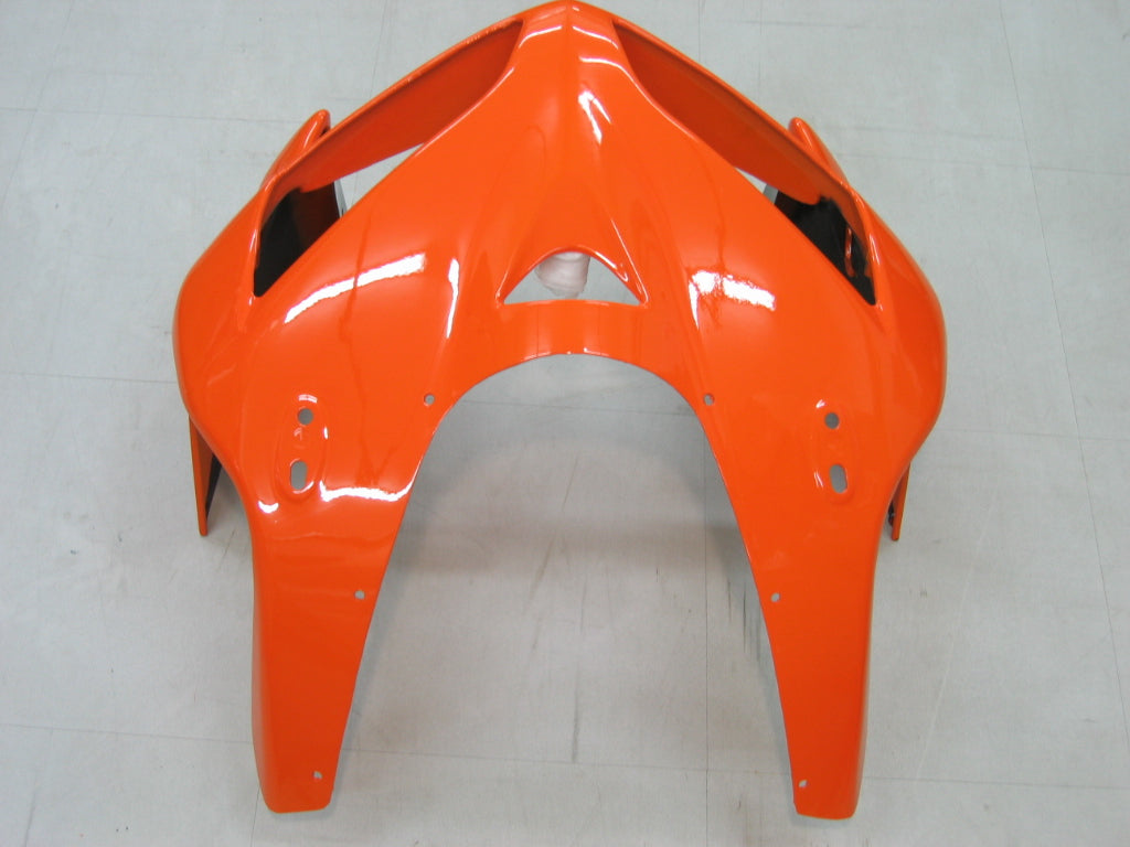 Amotopart Fairing 2005-2006 Honda CBR 600 RR Orange in Black CBR Honda generic