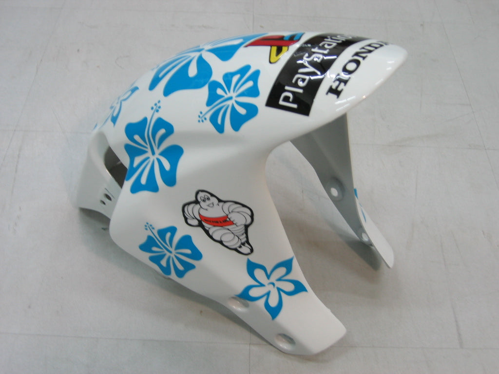 Ranges Amotopart 2005-2006 Honda CBR 600 RR Multicolor Azzurro Floral Generic