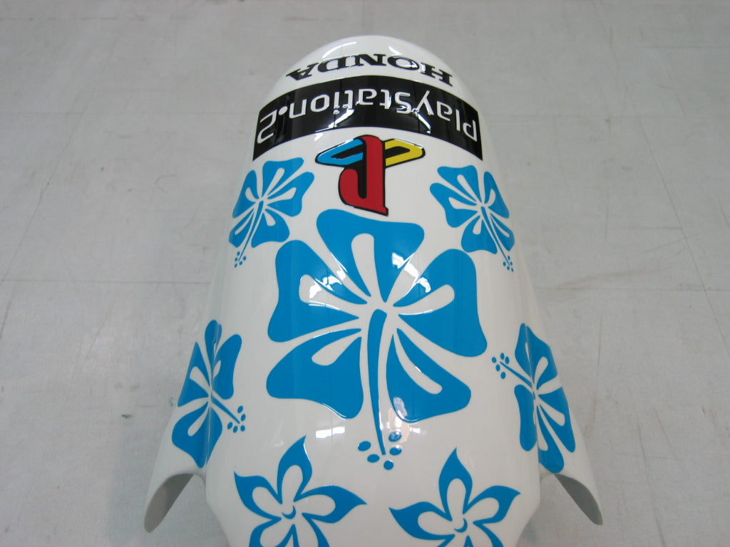 Ranges Amotopart 2005-2006 Honda CBR 600 RR Multicolor Azzurro Floral Generic