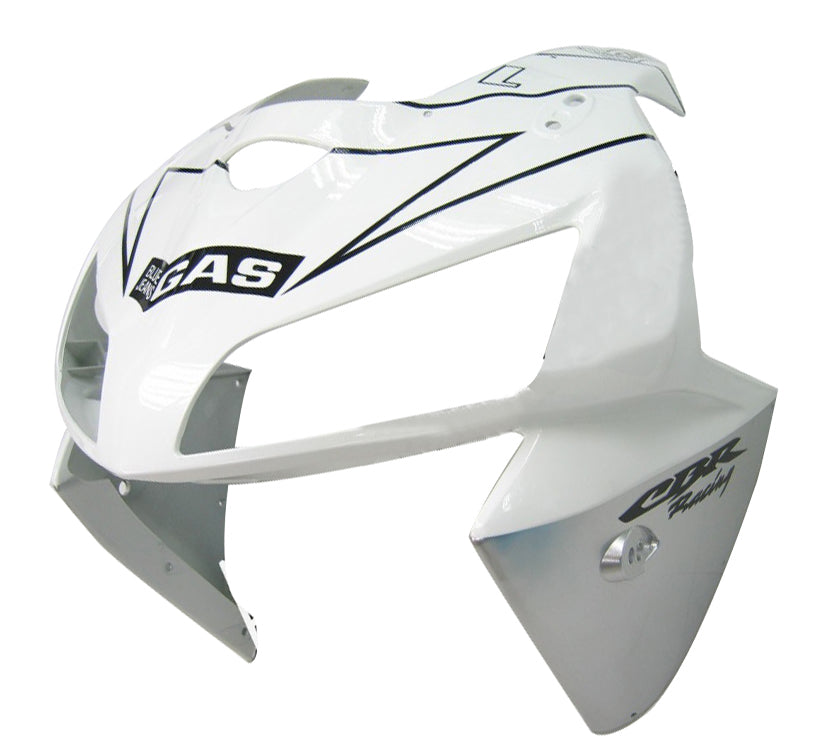 For CBR600RR 2005-2006 Bodywork Fairing White ABS Injection Molded Plastics Set