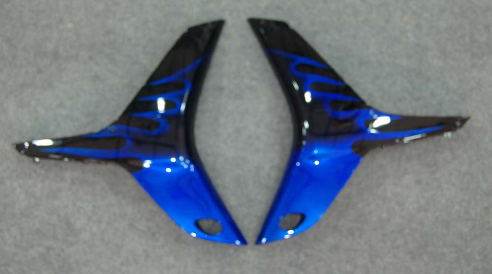 Carene Amotopart 2007-2008 Honda CBR 600 RR Nero e Blu Fiamma Generico