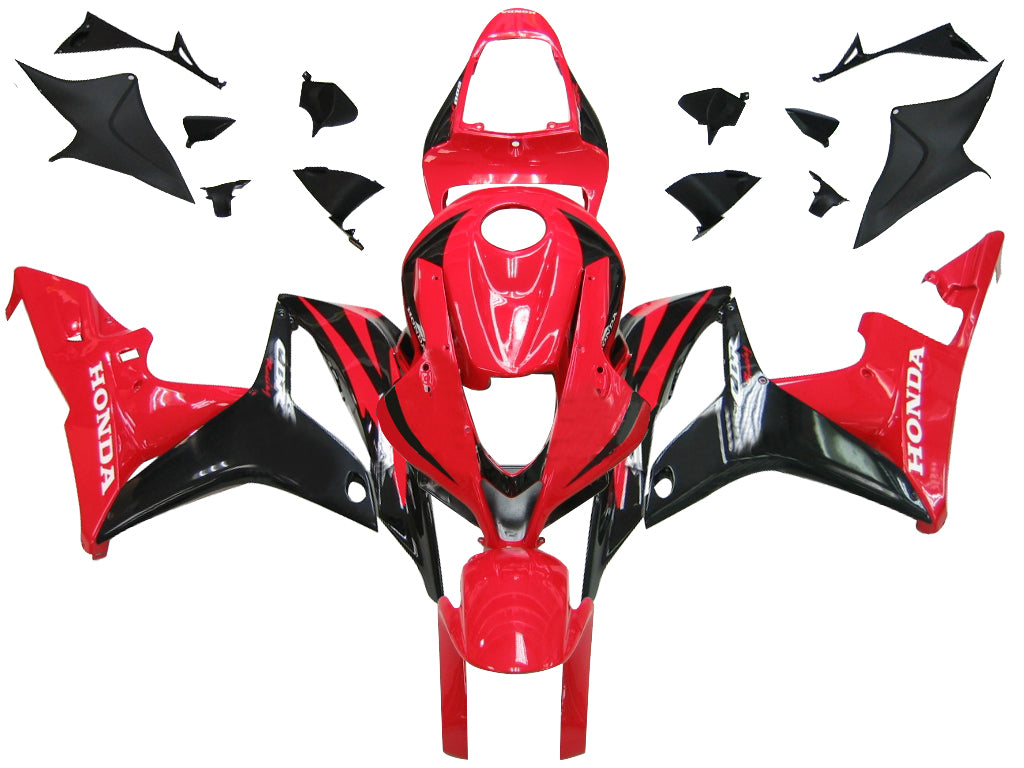 DefArenage Amotopart 2007-2008 Honda CBR 600 RR ROUGE ET NOIR CBR REDENERIC