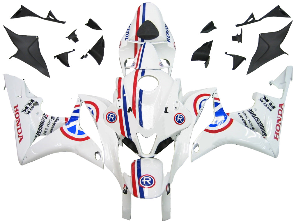 For CBR600RR 2007-2008 Bodywork Fairing ABS Injection Molded Plastics Set