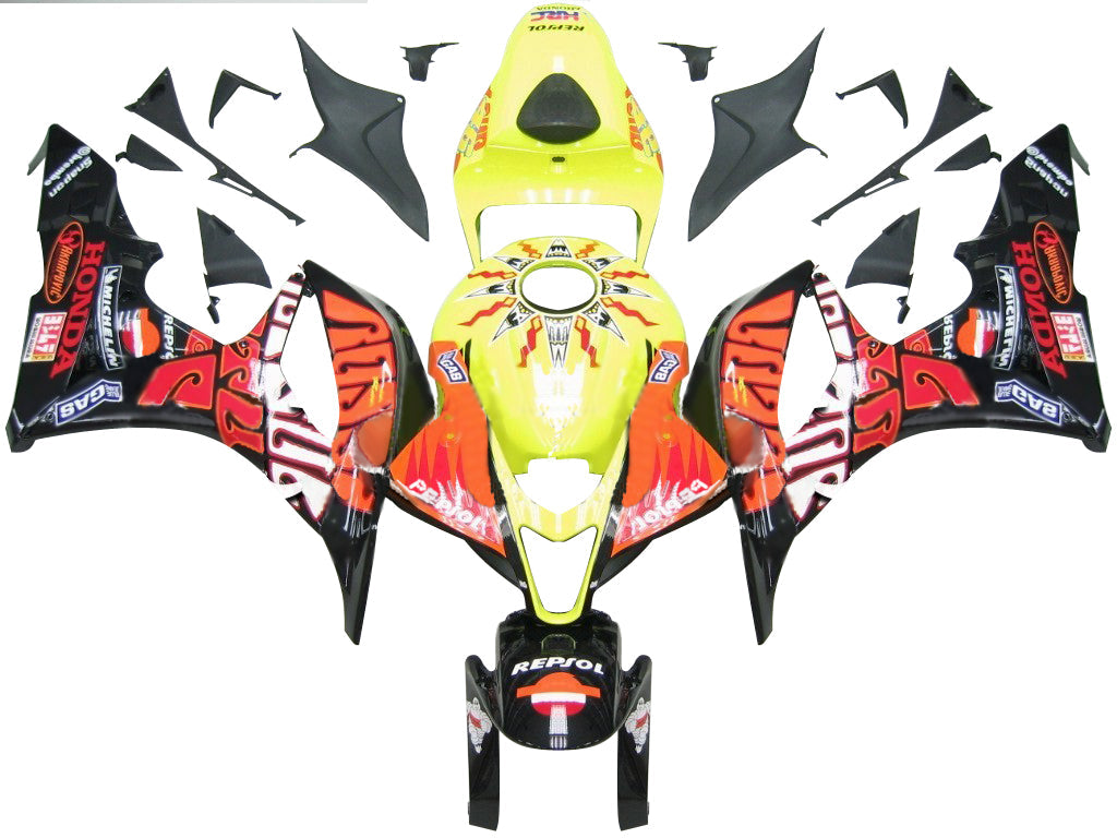 For CBR600RR 2007-2008 Bodywork Fairing ABS Injection Molded Plastics Set 12#