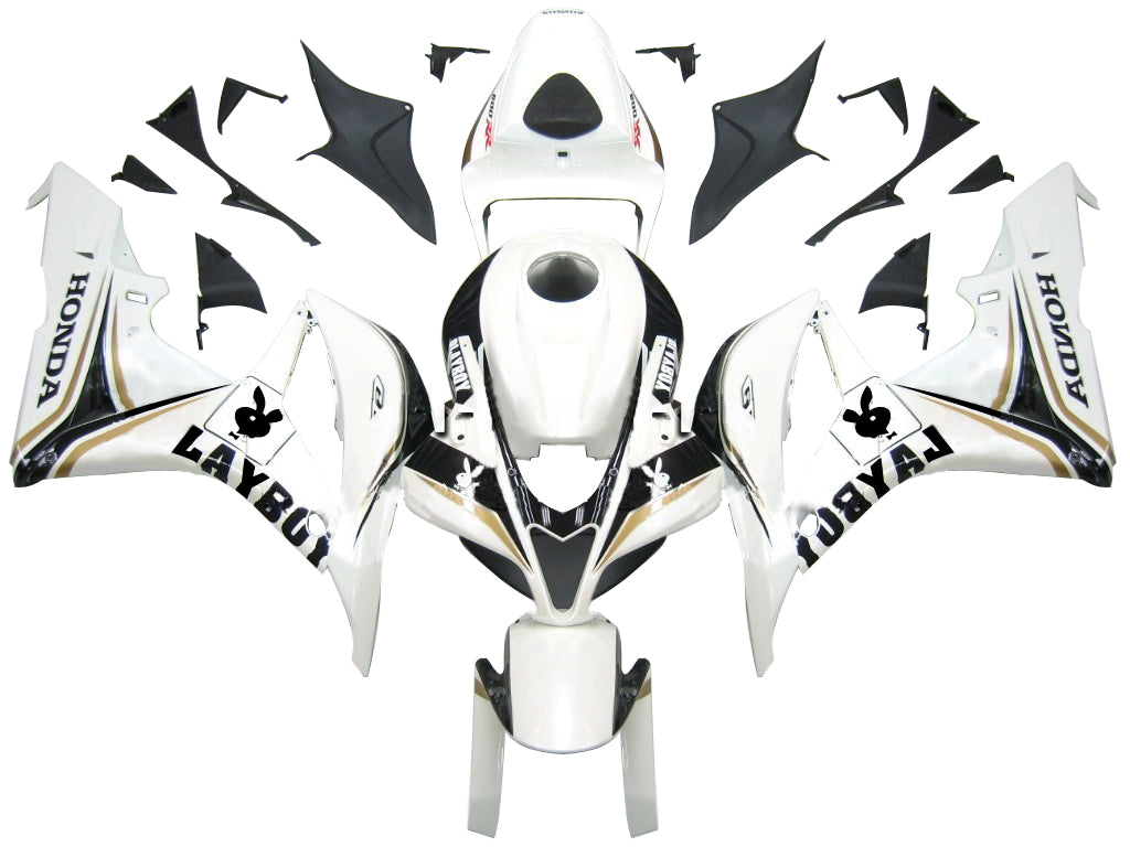 Carenados Amotopart 2007-2008 Honda CBR 600 RR Blanco y genérico