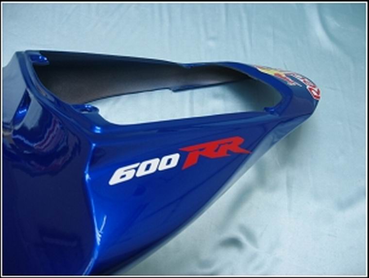 For CBR600RR 2007-2008 Bodywork Fairing Blue ABS Injection Molded Plastics Set