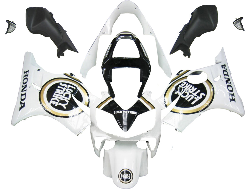 Rangeings Amotopart 2001-2003 Honda CBR 600 F4i White & Black Lucky Strike Generic