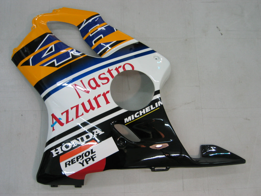 Carene Amotopart 2001-2003 Honda CBR 600 F4i Giallo No.46 Azzurro Generico