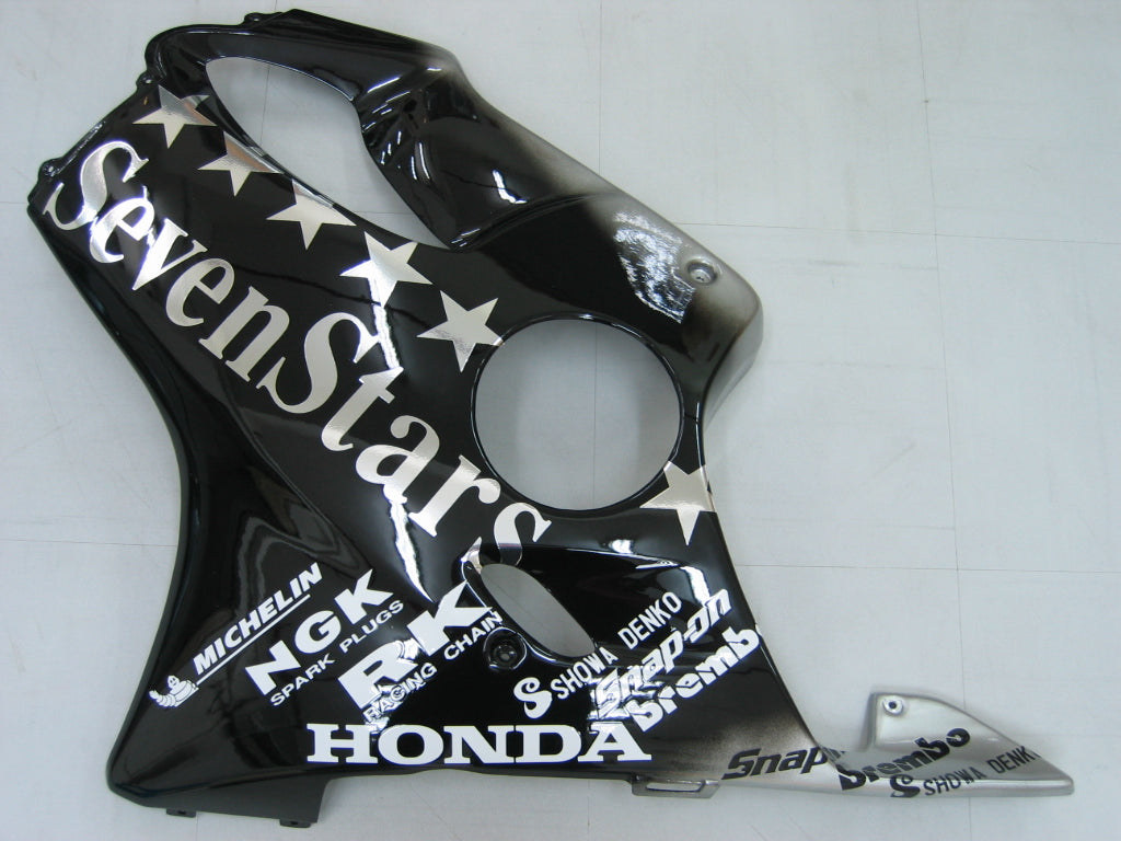 Amotopart Fairings 2004-2007 Honda CBR 600 F4i Musta SevenStars Generic