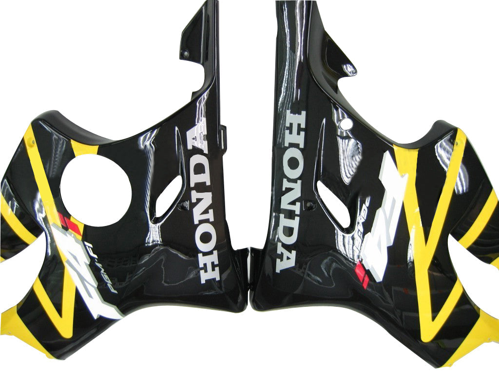 Carenados Amotopart 2004-2007 Honda CBR 600 F4i Amarillo y Negro F4i Genérico