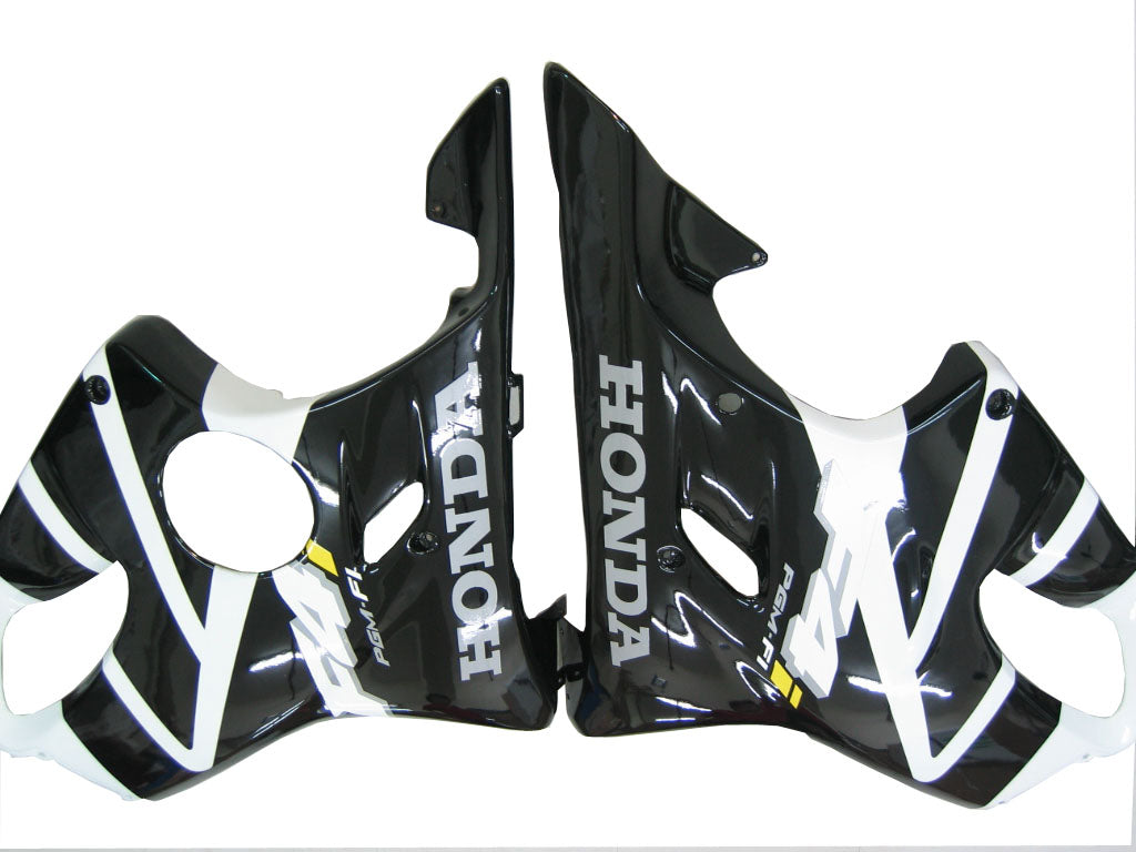 Carenados Amotopart 2004-2007 Honda CBR 600 F4i Blanco y Negro F4i Genérico
