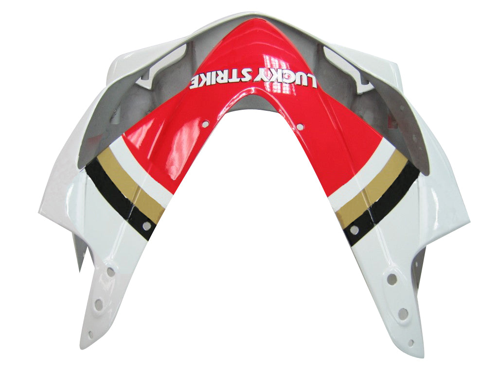 Amotopart Fairings 2004-2007 Honda CBR 600 F4i valkoinen & punainen Lucky Strike Generic