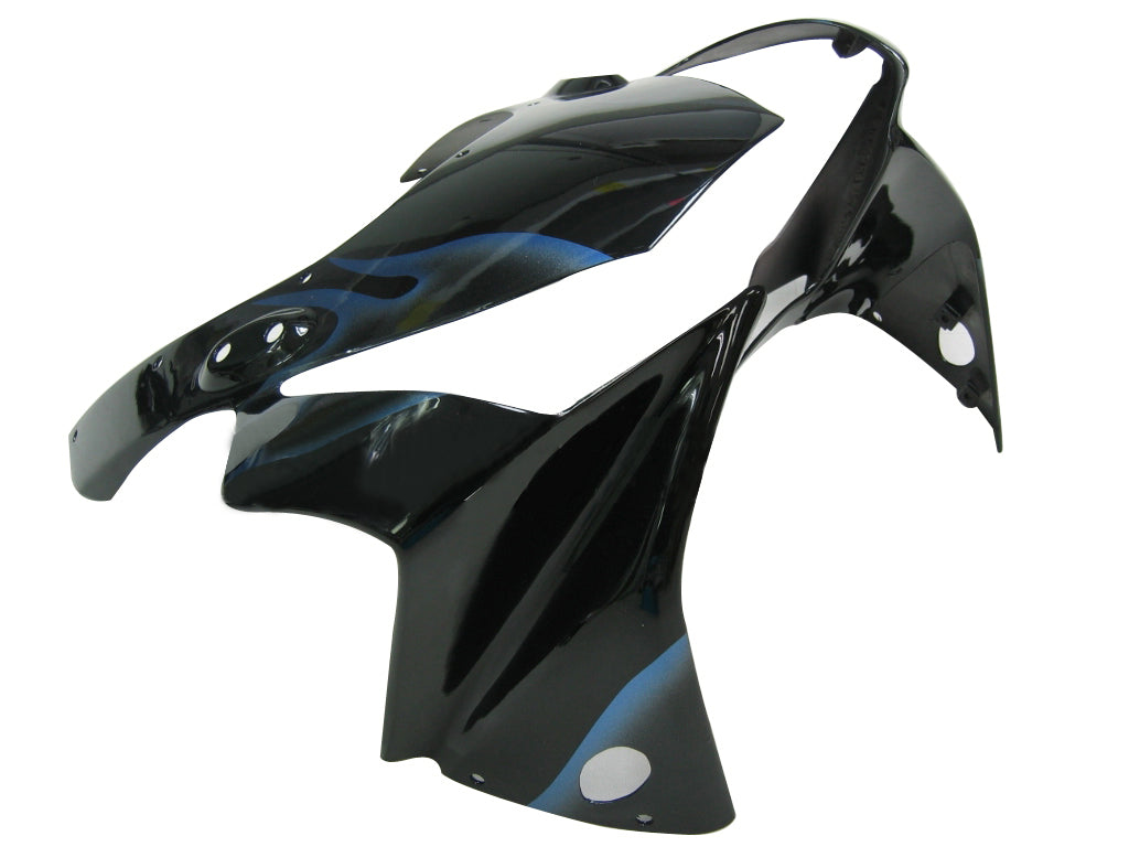 Carenados Amotopart 2002-2003 Honda CBR 954 RR negro y azul llama genérico