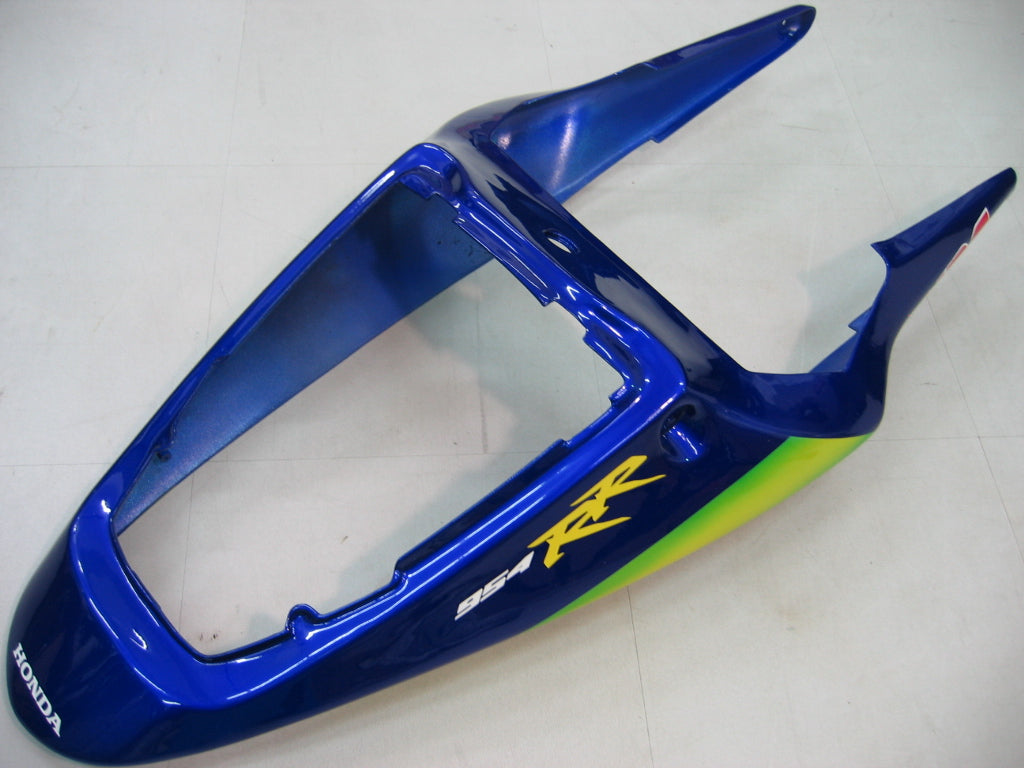 Amotopart Fairing 2002-2003 Honda CBR 954 RR Sininen ja vihreä Movistar Generic