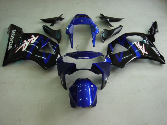 Amotopart Fairing 2002-2003 Honda CBR 954 RR BLEU et noir rr generic