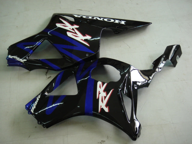 Amotopart Fairing 2002-2003 Honda CBR 954 RR BLEU et noir rr generic