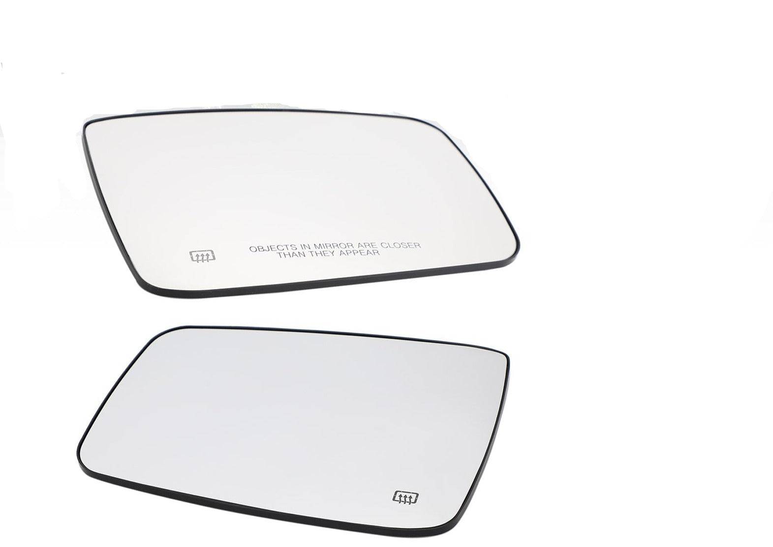 Verre de rétroviseur chauffant latéral gauche et droit pour Dodge Ram 1500 2500 2009-2018 générique