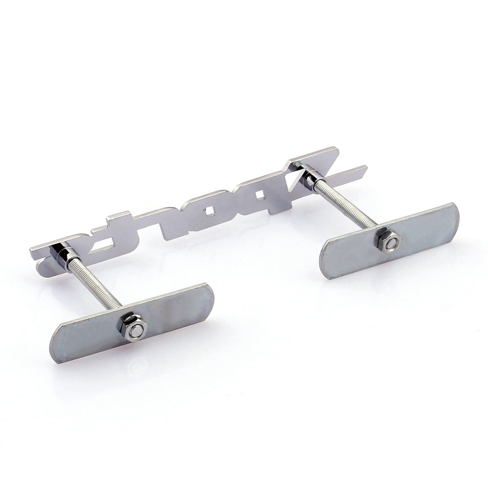 3D metalowy grill przedni grill odznaka emblemat naklejki maska samochodu dla Turbo Generic Silver