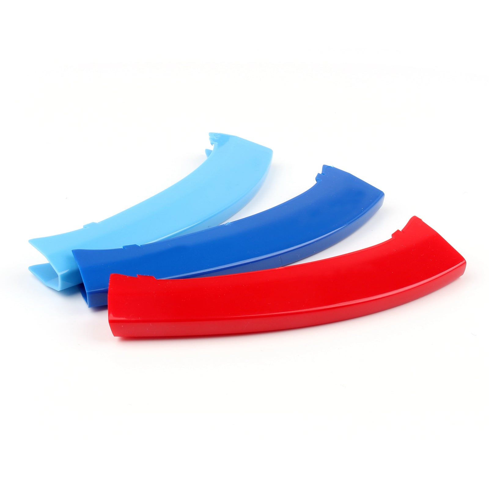 Bandes de couverture de calandre tricolores pour BMW X3 X4 2011-2017 générique