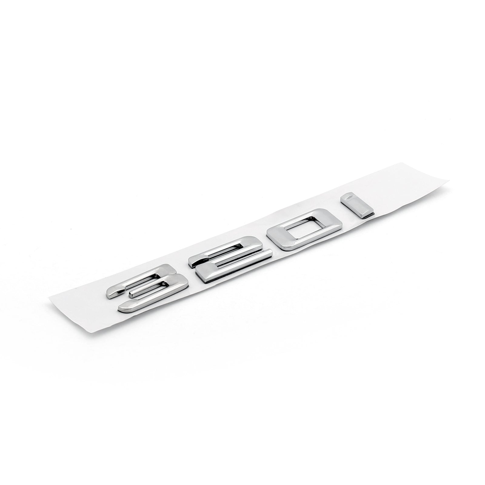 Insigne arrière de voiture emblème métal 320i pour BMW E21 E90 E46 E36 E30 F30 berline Chrome générique