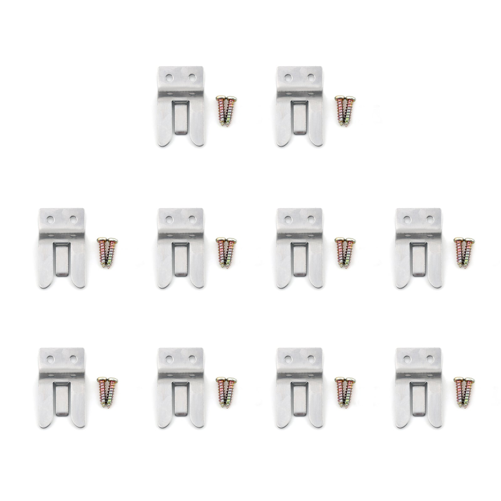 10x Uchwyt do mikrofonu do mobilnego radia samochodowego Żelazny klips do FT-1807/1907/7800/7900