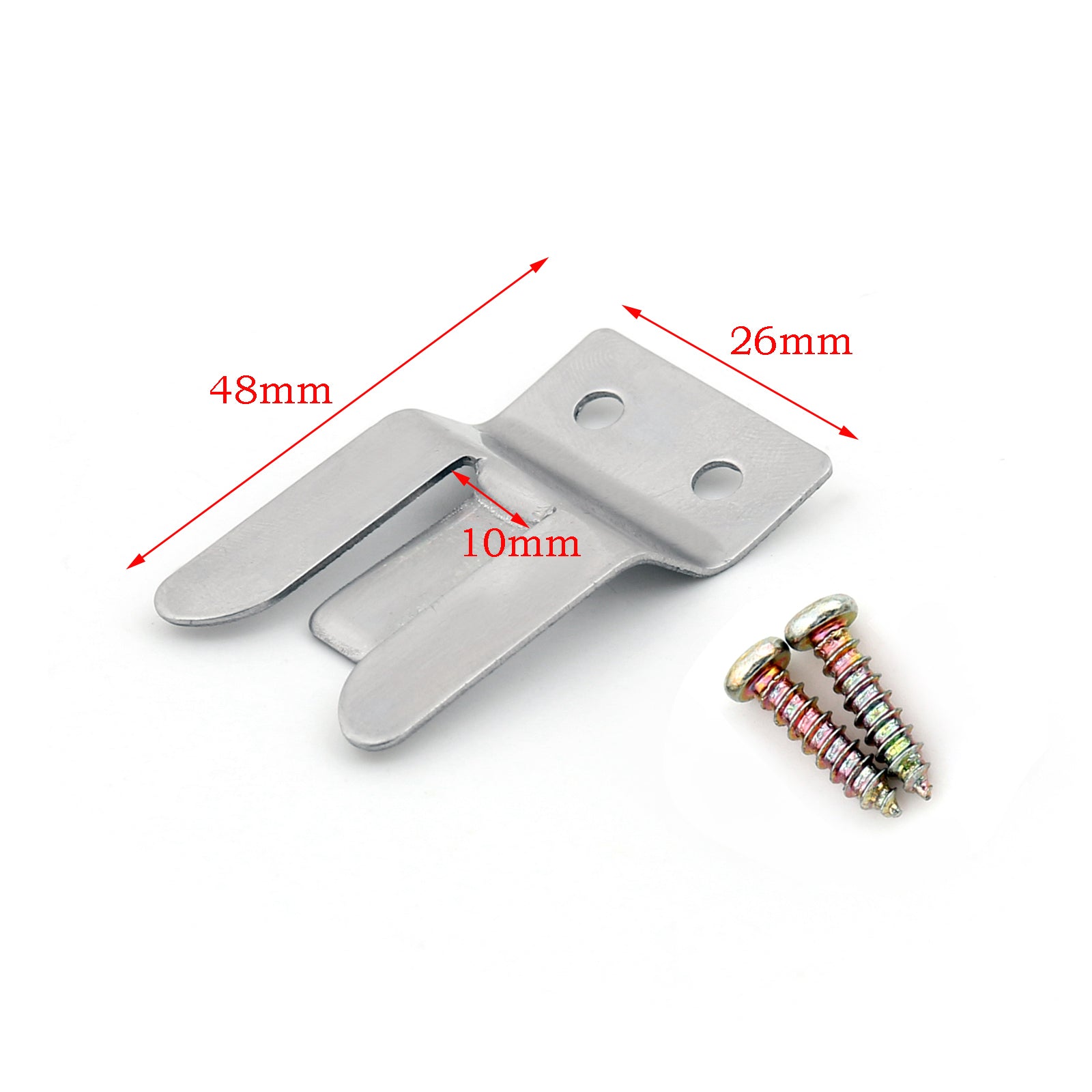 10x Uchwyt do mikrofonu do mobilnego radia samochodowego Żelazny klips do FT-1807/1907/7800/7900