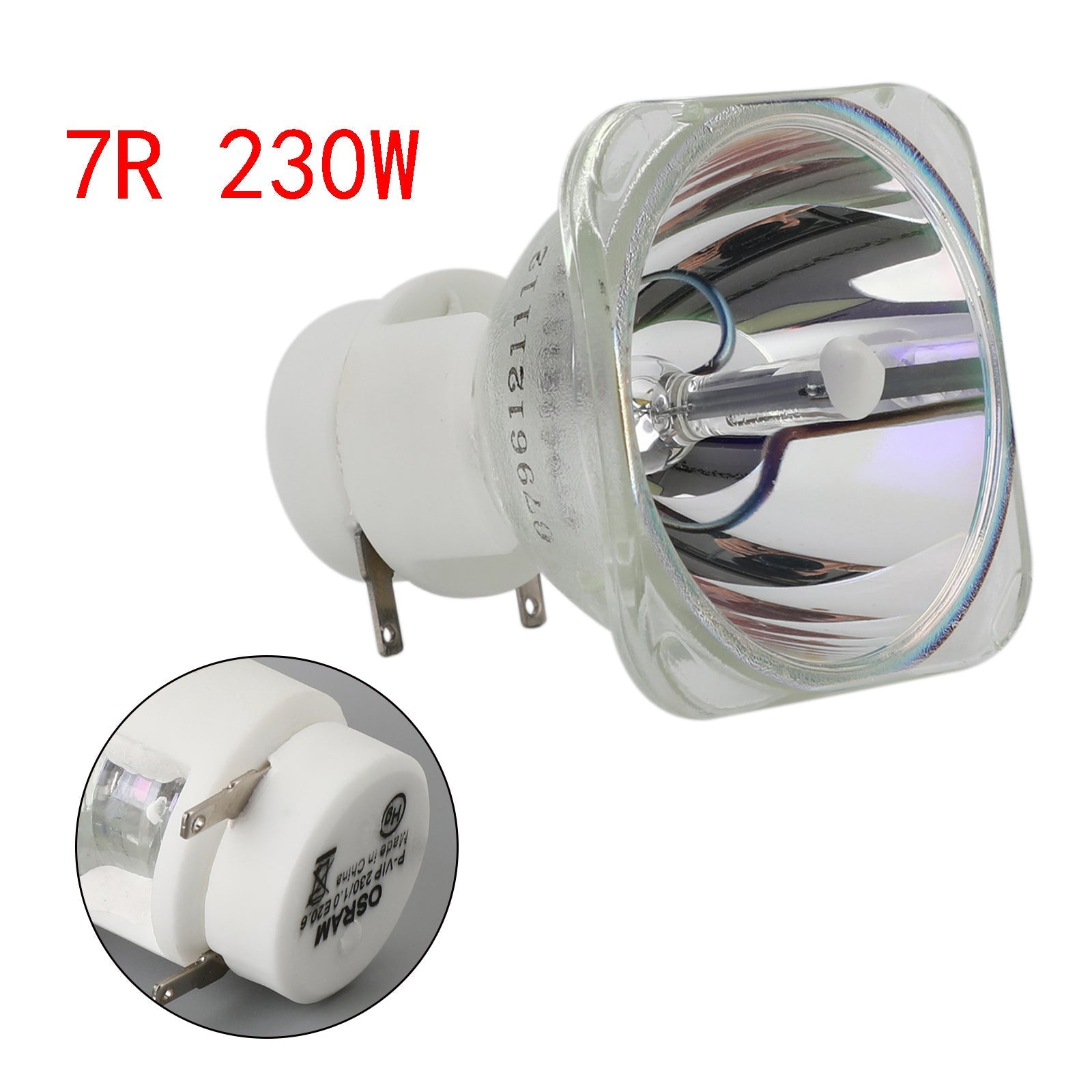 Tête mobile 7R 230W Sharpy faisceau tête mobile remplacement ampoule scène spectacle lumière