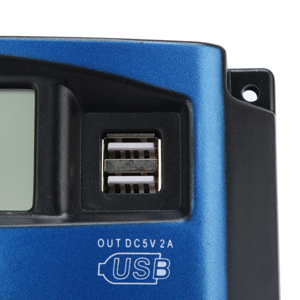 12/24V MPPT PWM Controlador de carga solar Litium Lifepo4