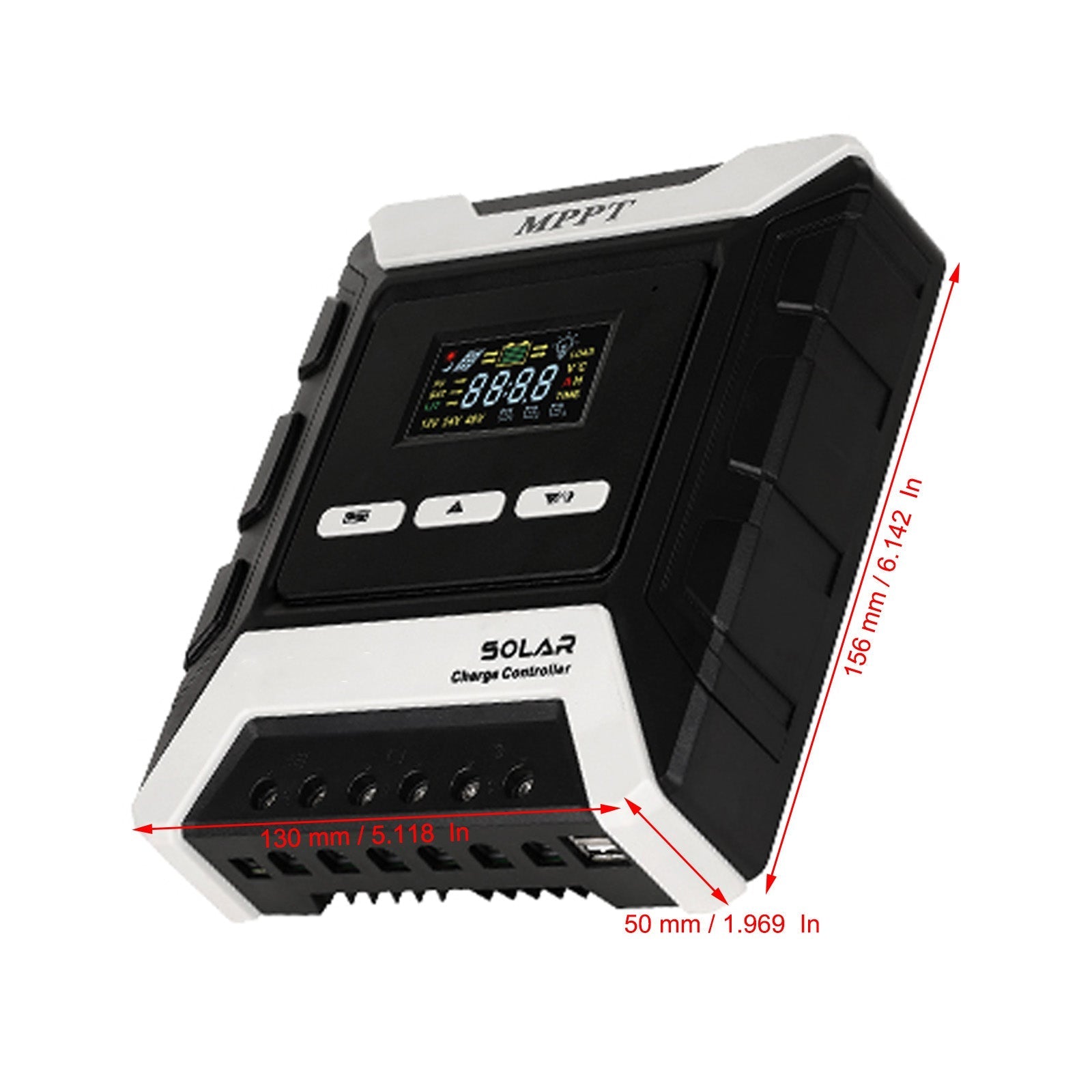 MPPT Auto Dual USB 12V-60V Solar Hybpt Hybpt Hybpt.