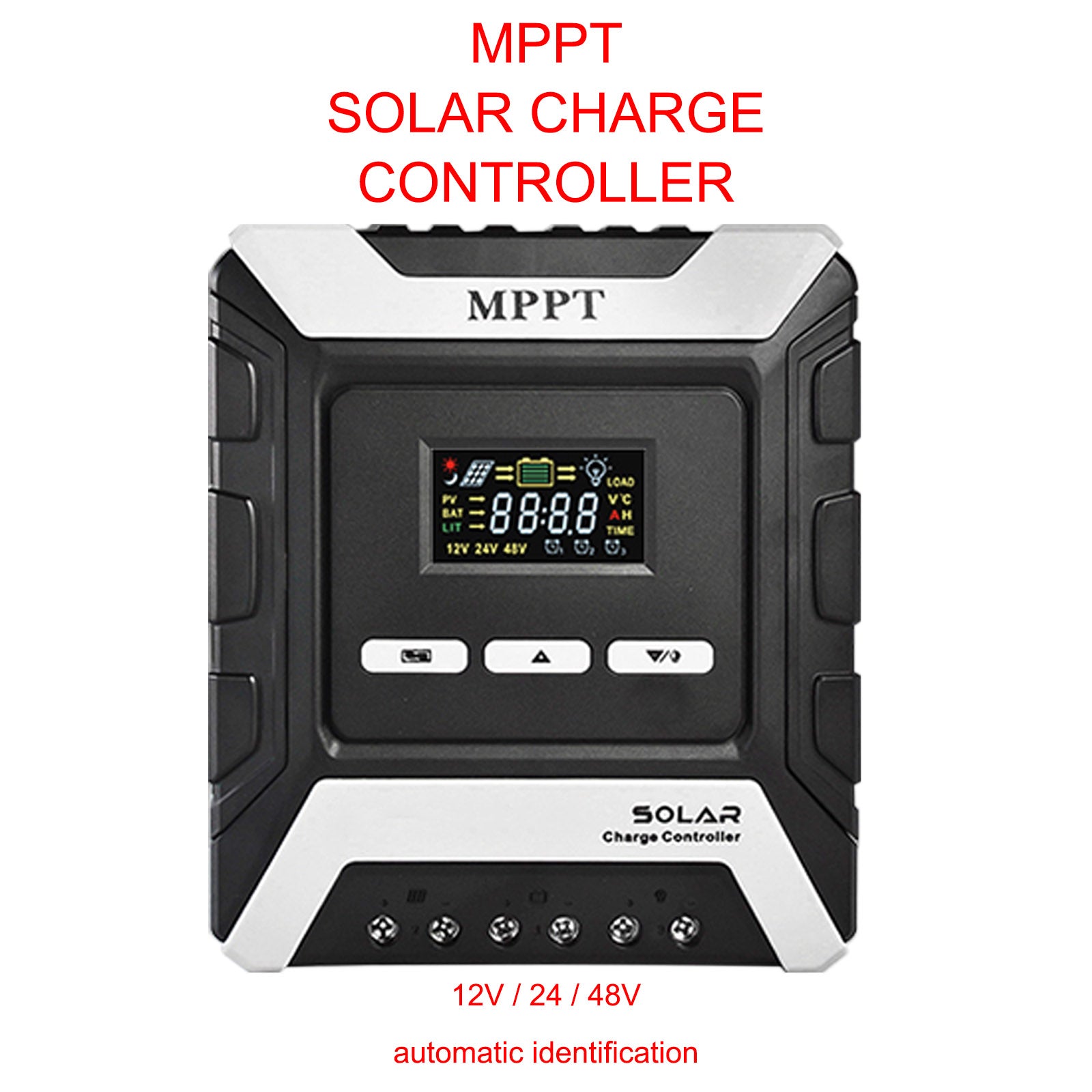 MPPT Auto Dual USB 12V-60V Solar Hybpt Hybpt Hybpt.