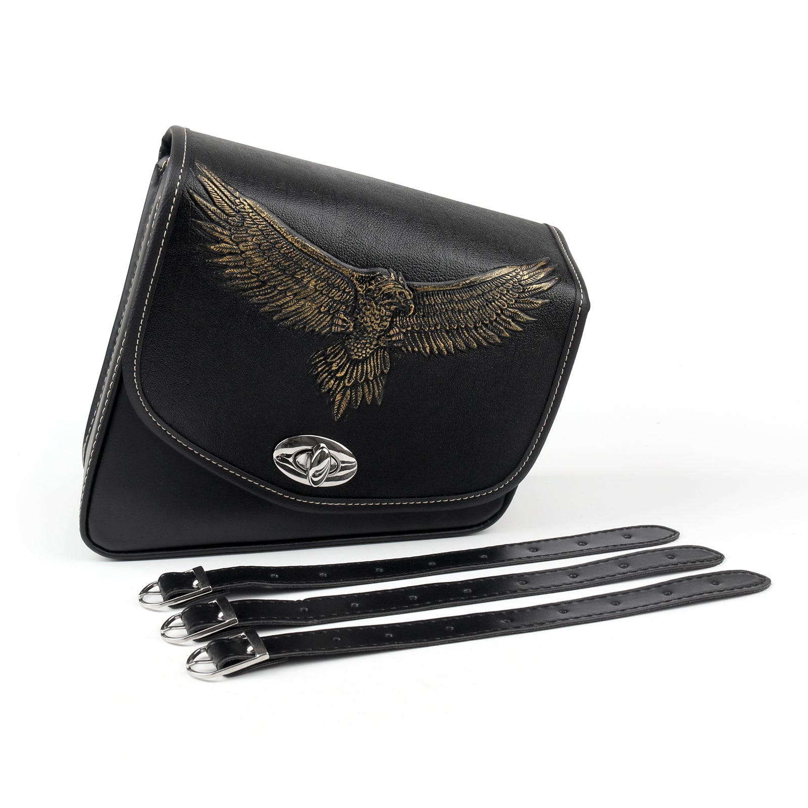 Sacoche de selle en cuir côté gauche/droit pour Sportster XL 883 XL 1200